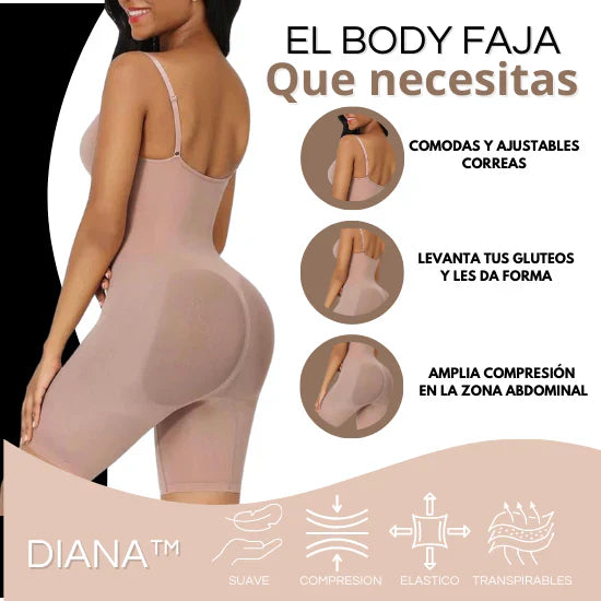 Rose™ Full Body - Faja de Extra Compresión y Moldeadora de Figura.