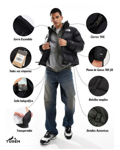 Chaqueta de pluma 1996 Retro Nuptse – Unisex